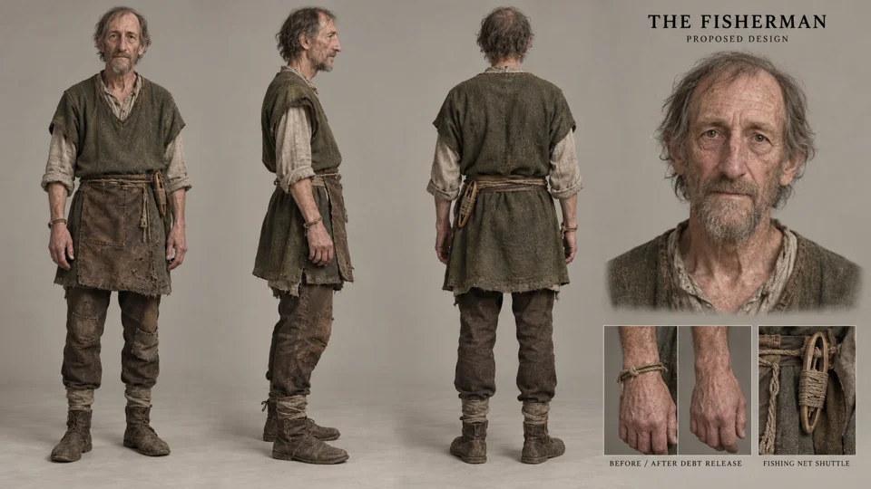 The fisherman reference