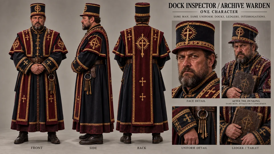 Dock inspector / Archive warden reference