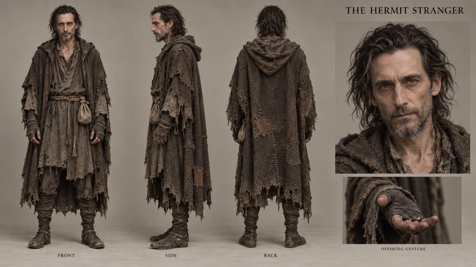 The hermit stranger reference