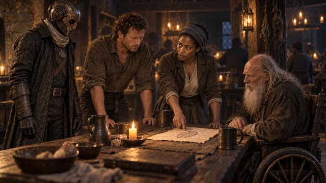 Three hired companions